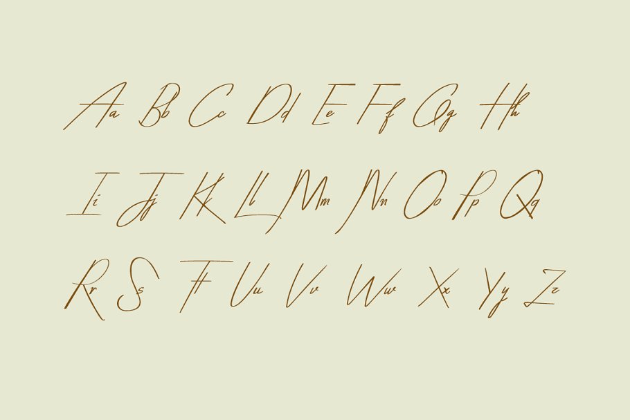 Пример шрифта Arcadia Nova Regular